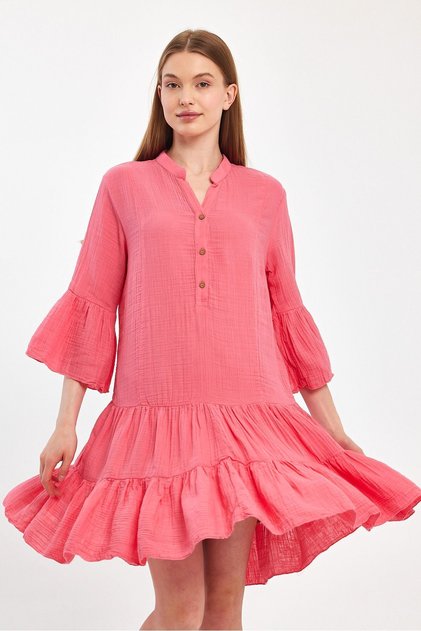 Women's Muslin Tunic / Dress - Muslin Saranda Tunic - 1120