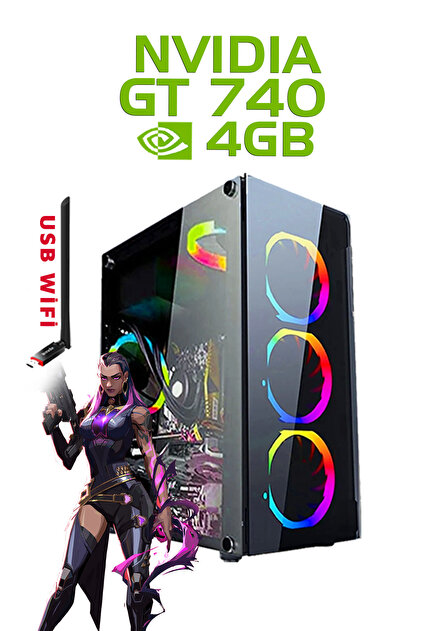Zeiron Sgx65 I7 860 16GB 256GB SSD GT730 4GB Ekran Kartı Masaüstü