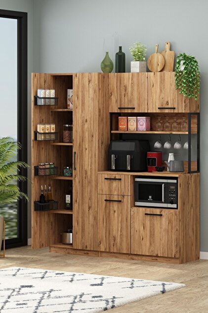 Avmpark Ervin 4 Sele Raflı Tiba Atlantik Çam Airfry Çok Amaçlı