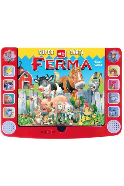 Ferma - carte cu sunete, Tony Wolf