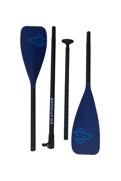 Mavi Sup Paddle Board Çift Taraflı Kürek