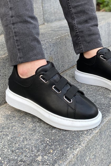 Lt103 Black Bt Elastic Men's Sneaker