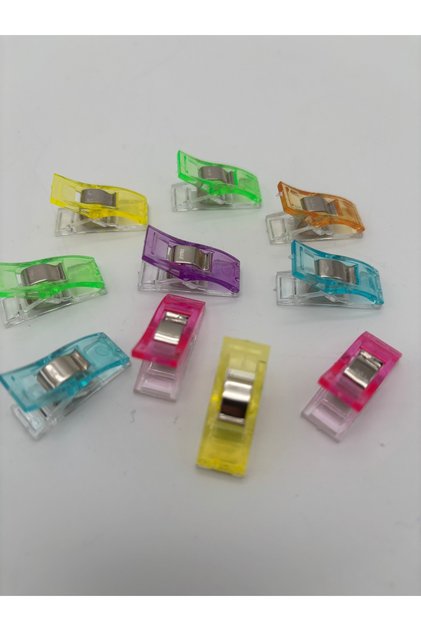 مزلاج خياط/مزلاج تطريز الخياطة/مشبك قماش-(10 قطع)