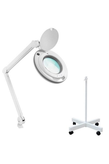 6017 Adjustable Light-Level Standing and Desktop Magnifier (8X)