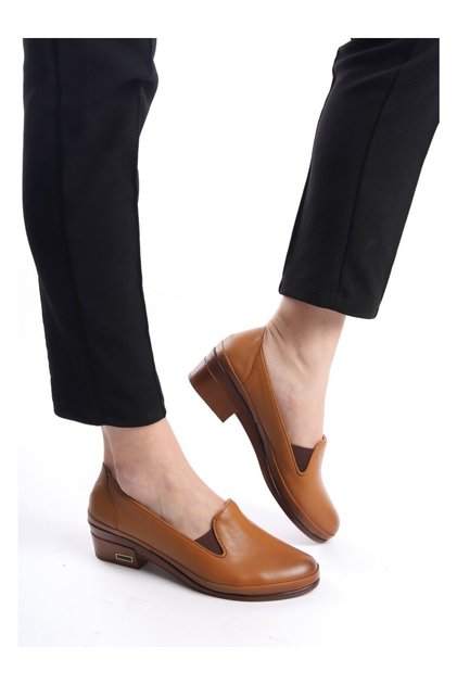 Genuine Leather Short Heel Orthopedic Women's Mother's Shoes