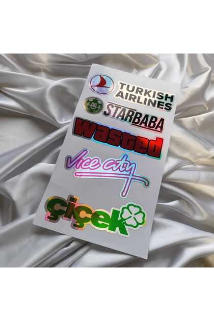 Yenimod1 Hologram Rear Window Sticker Can Be Adhered Separately.Oto-Moto Bike Compatible Yenimod1