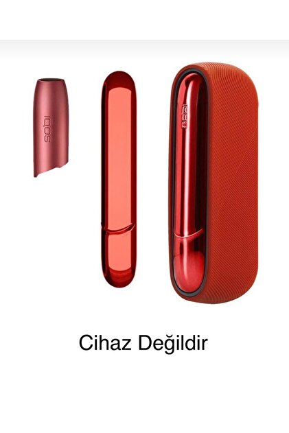 Zigver Iqos Duo 3.0 Modeli Için Koruma Kılıf Seti Red(HEETS ILE