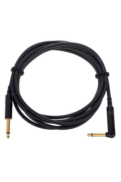 Cablu chitara Cordial CCI 3 PR, 3 m, conector jack cotit