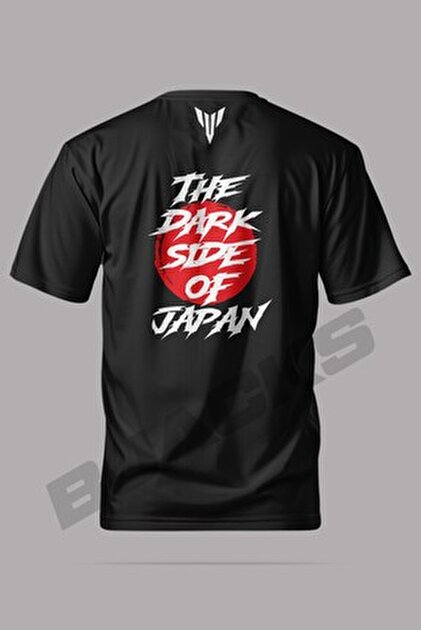 BRZ COLLECTION Unisex Oversize The Dark Side of Japan T-shirt