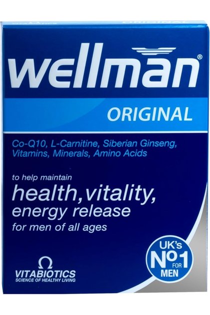 Wellman Energy Release Tablets - 30 Tablets