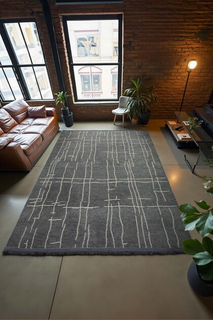 Lavina Şönil Dokuma Halı| Makinede Yıkanabilir Kaymaz Tabanlı Salon Halısı | Kilim ve Yolluk | LVA02