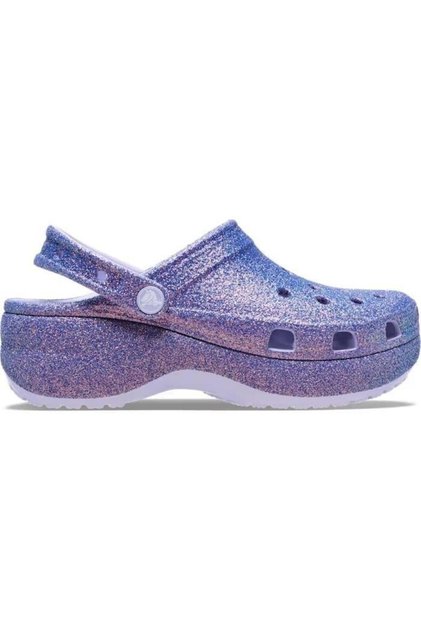 Platform Irid Glitter Clog Kadın Terlik