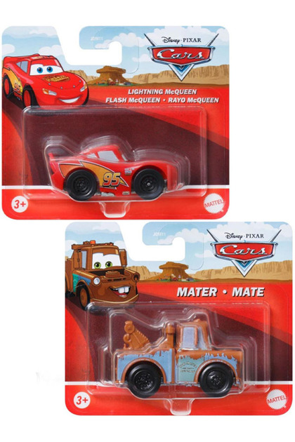 Disney cars 2点セット Cars Disney Pixar Cars 2 Araç Set - Lightning (Şimşek) McQueen
