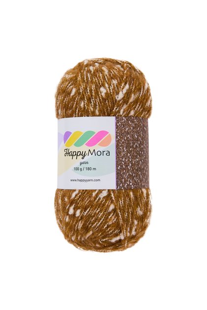 Happy Mora 100gr 180m El Örgü İpi