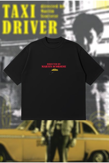 Martin Scorsese Printed Oversize Unisex Cotton Breathable Thick Fabric T-Shirt