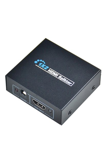 Διαχωριστής 2 σε 1 HDMI v2.0 4K, 50/60Hz, Full HDCP, Βαθύ Χρώμα σε 12 bit, μαύρο