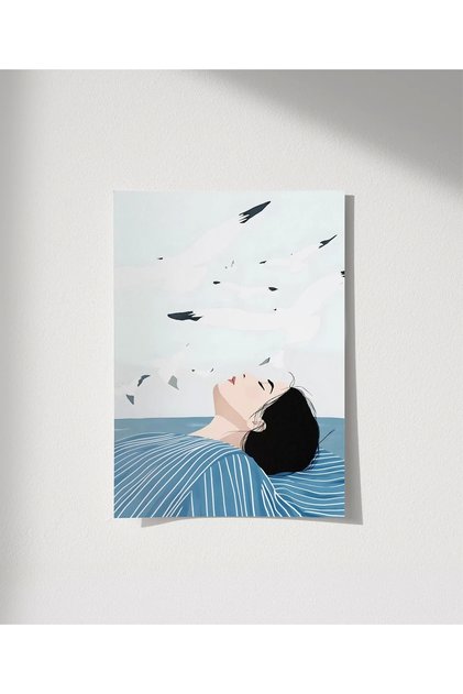Çerçevesiz Poster Denizin Fısıltıları