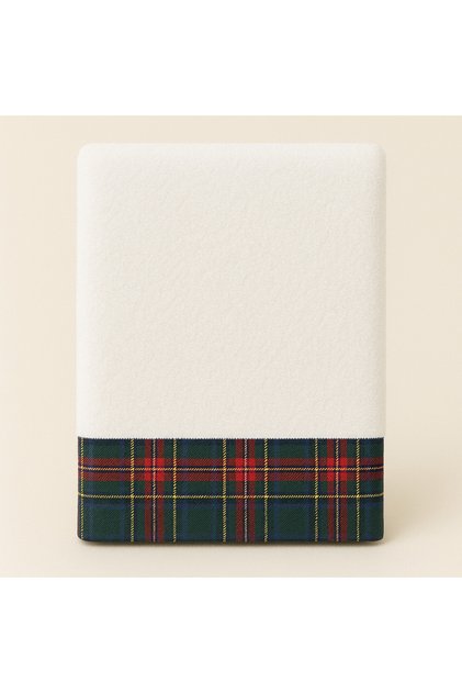 The Noble Run Collection Plaid Cotton Bath Towel