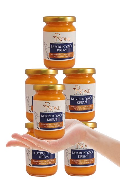 Natural Tail Oil Cream Massage Cream Nourishes and Replenishes Skin 100 ml 5 Pieces