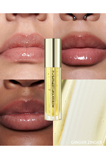 Mac Lipglass Blow Plumping Oil Dolgunlaştırıcı Dudak Yağı - GINGER