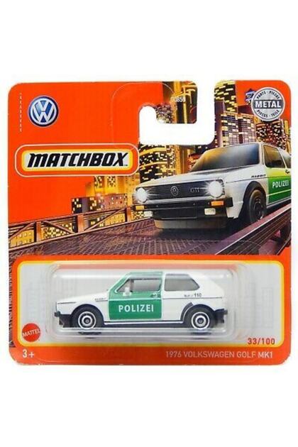 Matchbox Tekli Arabalar 1976 Volkswagen Golf Mk1 Polis Gxm51