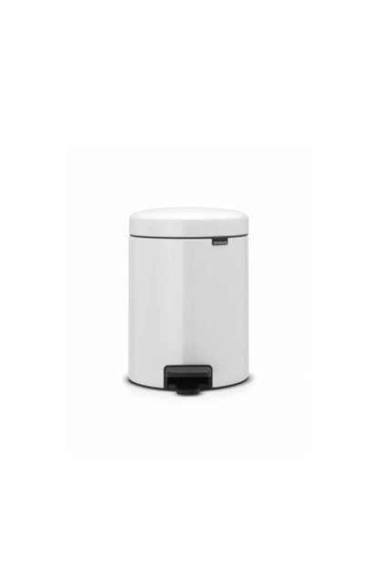 Newicon 5L White Pedal Trash Assorted