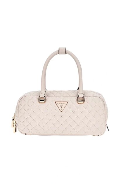 Guess ECO RIANEE SATCHEL Kadın Krem El Çantası HWEQG954105-STO