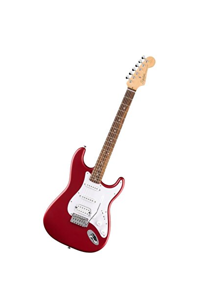 Squier Stratocaster　ジャンク傷あり。 エレキギター レッド SQUIER Debut Stratocaster HSS Laurel Klavye Dakota Red Elektro
