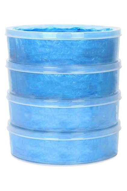 Moonmen 4-Pack Diaper Pail Refill Bags – 7-Layer Extra Thick Odor & Smell Blocking Bags, Compatibl