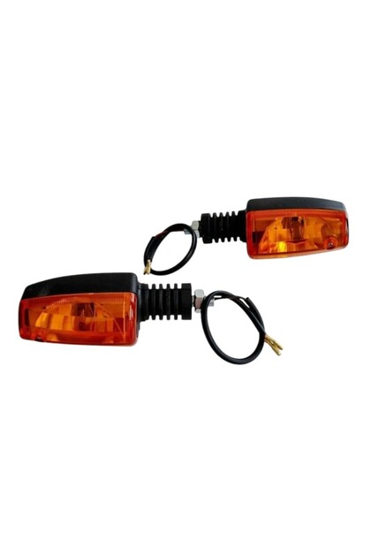 Hsinさま専用 HZN MOTOR CG ASYA KUBA KISA KÖRÜKLÜ SİNYAL 2 Lİ SARI CAMLI