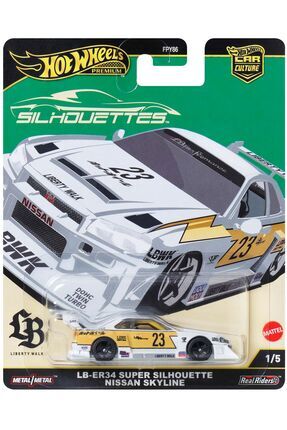 HOT WHEELS Premium Car Culture Silhouettes Lb-Er34 Super