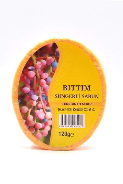 Bıttım Extract Sponge Soap Bath Shower Soap 120g