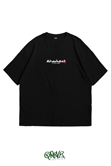 Grove Fashion Khamzat Chimaev Baskılı Unisex Oversize T-Shirt