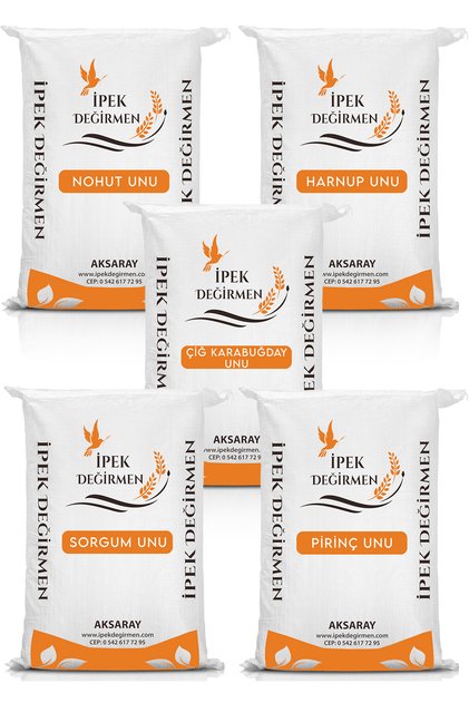 1 KG Gurme Glutensiz Un Paketi Karabuğday Sorgum Nohut Pirinç Keçiboynuzu Unu