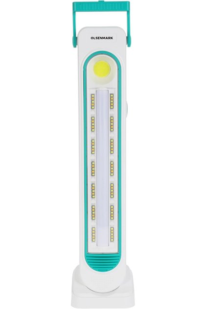 فانوس طوارئ LED من أولسنمارك - OME2843، تصميم موفر للطاقة، خيارات إضاءة متعددة، طويل