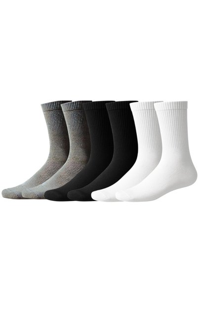 6’lı Ekonomik Paket 3 Renk Unısex Tenis Çorap Set