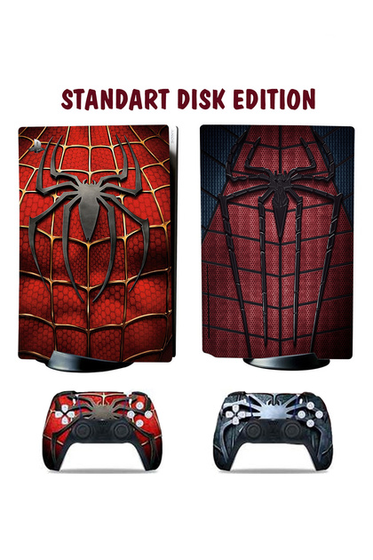 Spider Playstation 5 Full Sticker Kaplama Seti