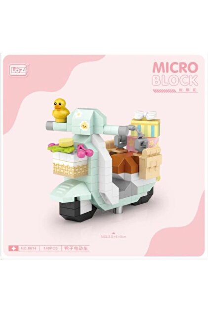 Loz 8614 Mikro Blok Çanta Ördek Elektrikli Scooter - Fiyatı, Yorumları