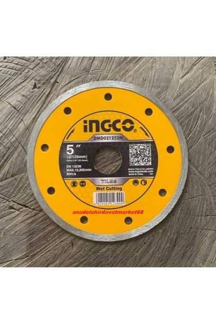 Ingco İNGCO 125MM ELMAS TESTERE BETON SERAMİK GRANİT KESİCİ TAŞ