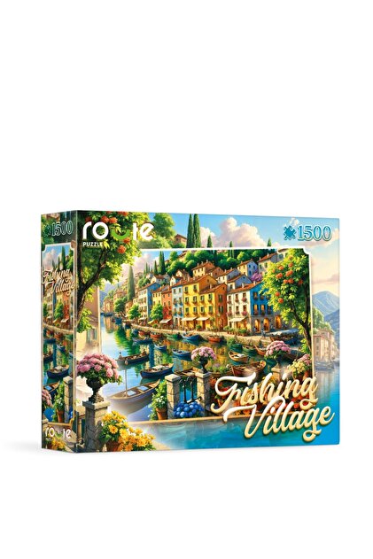 ROUTE Balıkçı Köyü Puzzle (1500 Parça ) 60×85 cm - Fiyatı, Yorumları