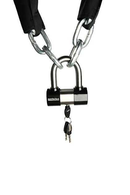 Zintaş Protector Hex13 Motosiklet Kesilmez Zincir Kilit 13mm 120cm