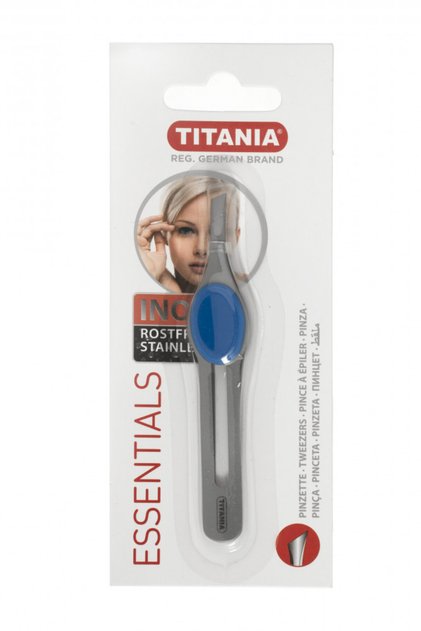 Titania Steel Tweezers with Grip Nr. 1090/60 B
