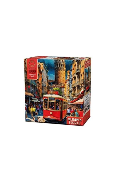 Genel Markalar OLİMPİA DREAMİNG OF TAKSİM 1000 PARÇA PUZZLE