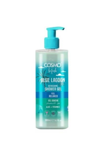 Refreshing Shower Gel with Aloe Vera and Vitamin E by Cosmo - 1000ml