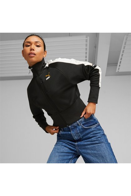 Womens T7 Track Jacket - Black