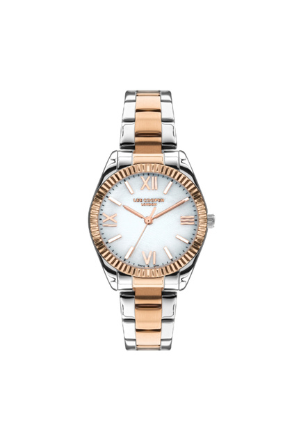 Lee Cooper Women's Analog White Dial Watch - LC07459.520