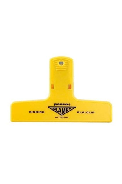 Clampy Plastic Klips Sarı