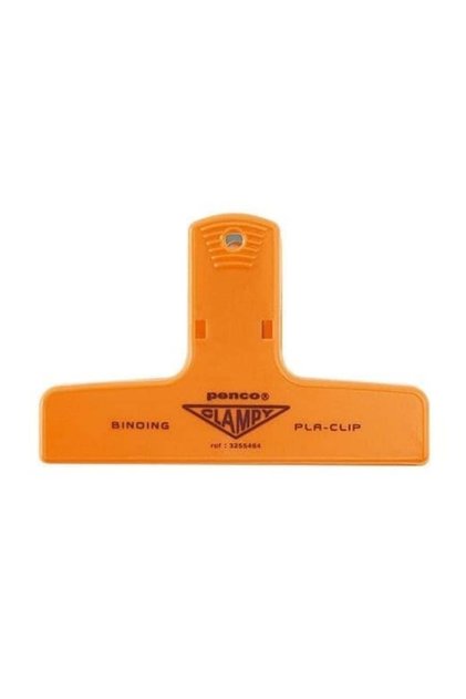 Clampy Plastic Klips Turuncu