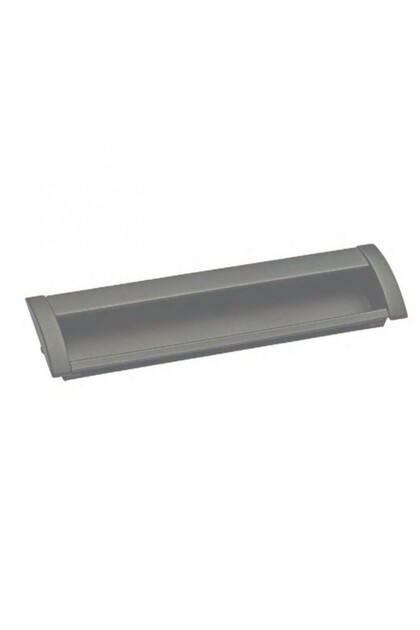 Recessed Black 128 mm Handle, Luxury Country Kitchen Furniture Cabinet Drawer Handle