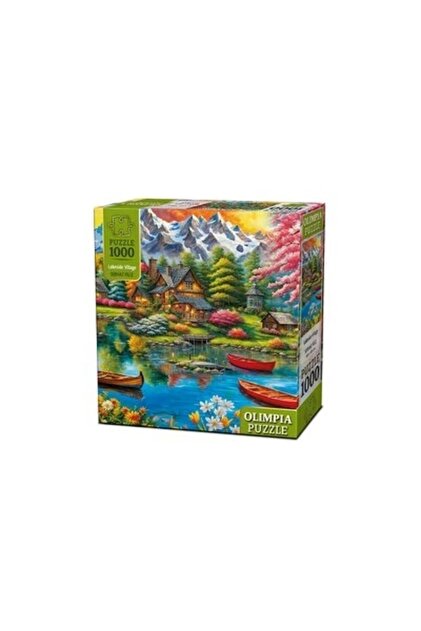 Olimpia OLİMPİA LAKE SİDE VİLLAGE1000 PARÇA PUZZLE - Fiyatı, Yorumları